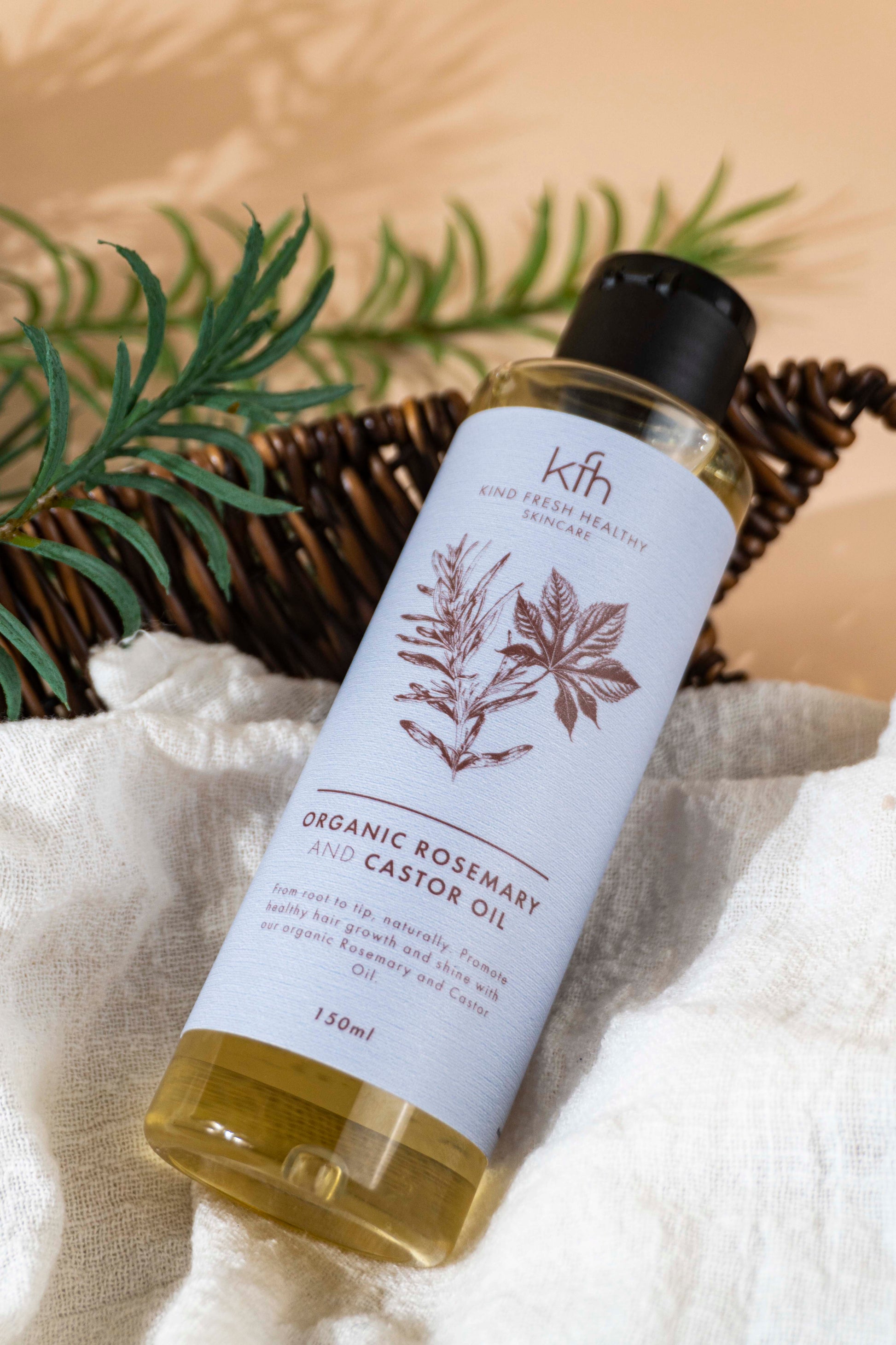 Organic Rosemary Caster Oil
